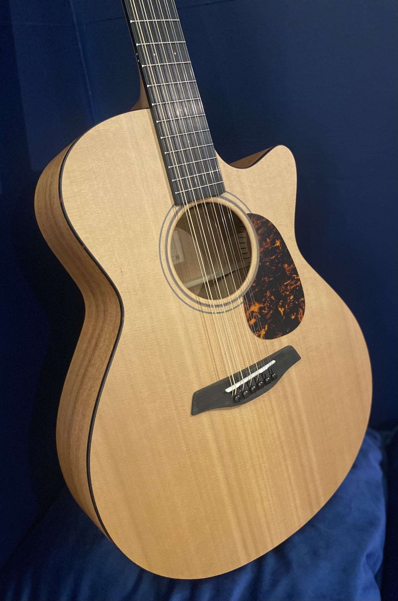 Furch Blue Gc CM 12 String (Fomerly G CMC (Grand Auditorium / Cedar / Mahogany / Cutaway) Acoustic Guitar)) (2025 CNR Active Upgrade Model) - Richards Guitars Of Stratford Upon Avon