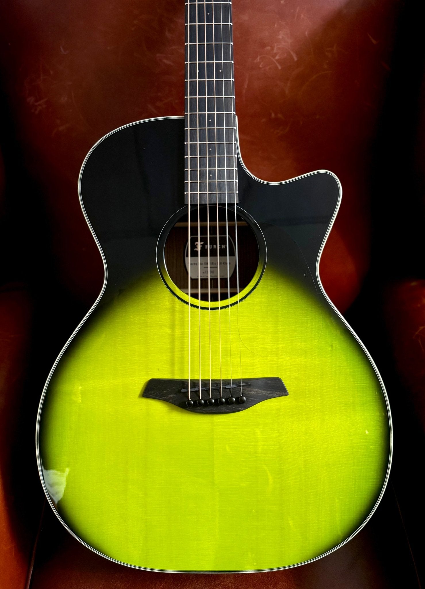 Furch Spectra Plus OMC ER connemara Green - Richards Guitars Of Stratford Upon Avon