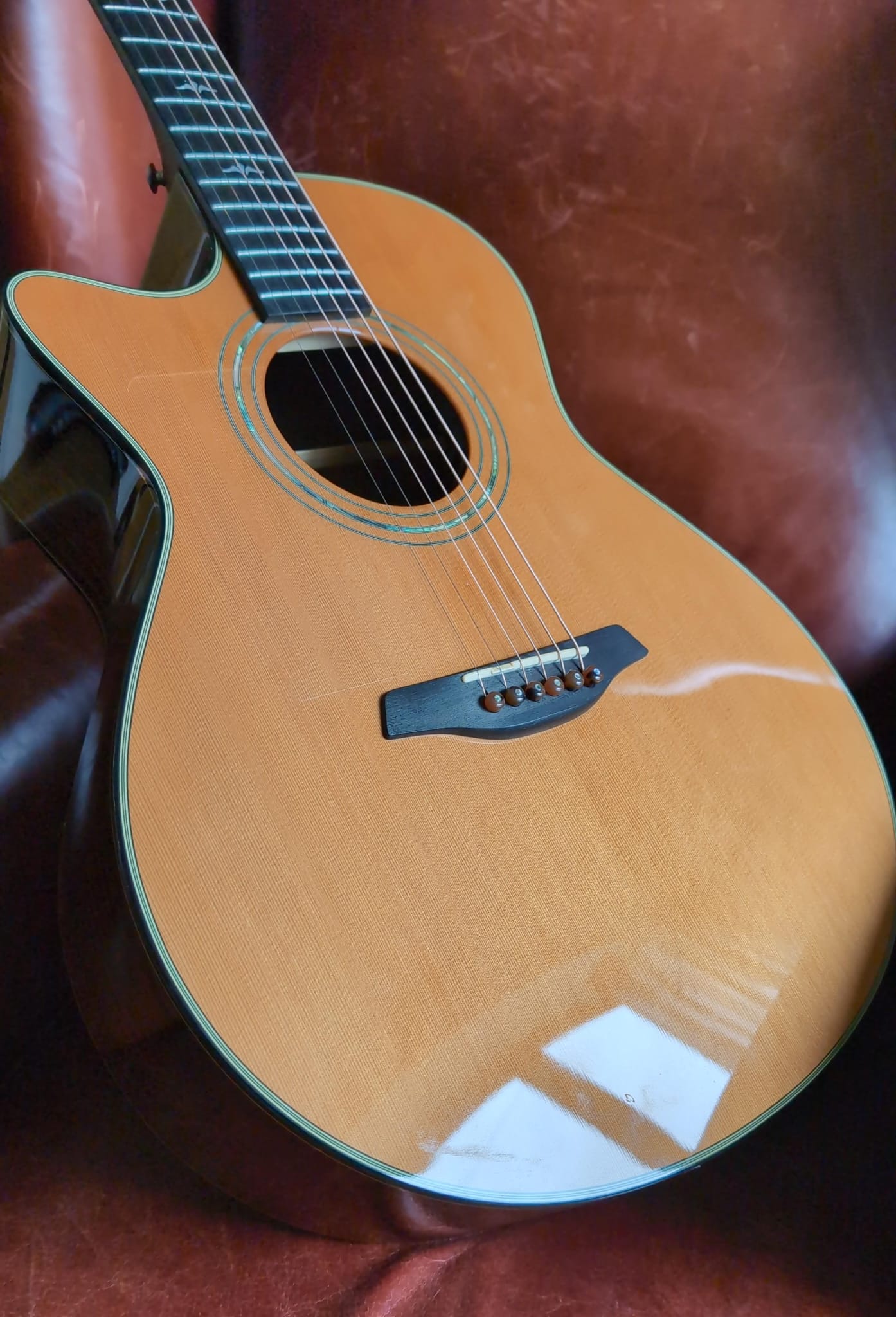 Furch Yellow Gc - CR Left Handed Acoustic Guitar (Used) - Richards Guitars Of Stratford Upon Avon