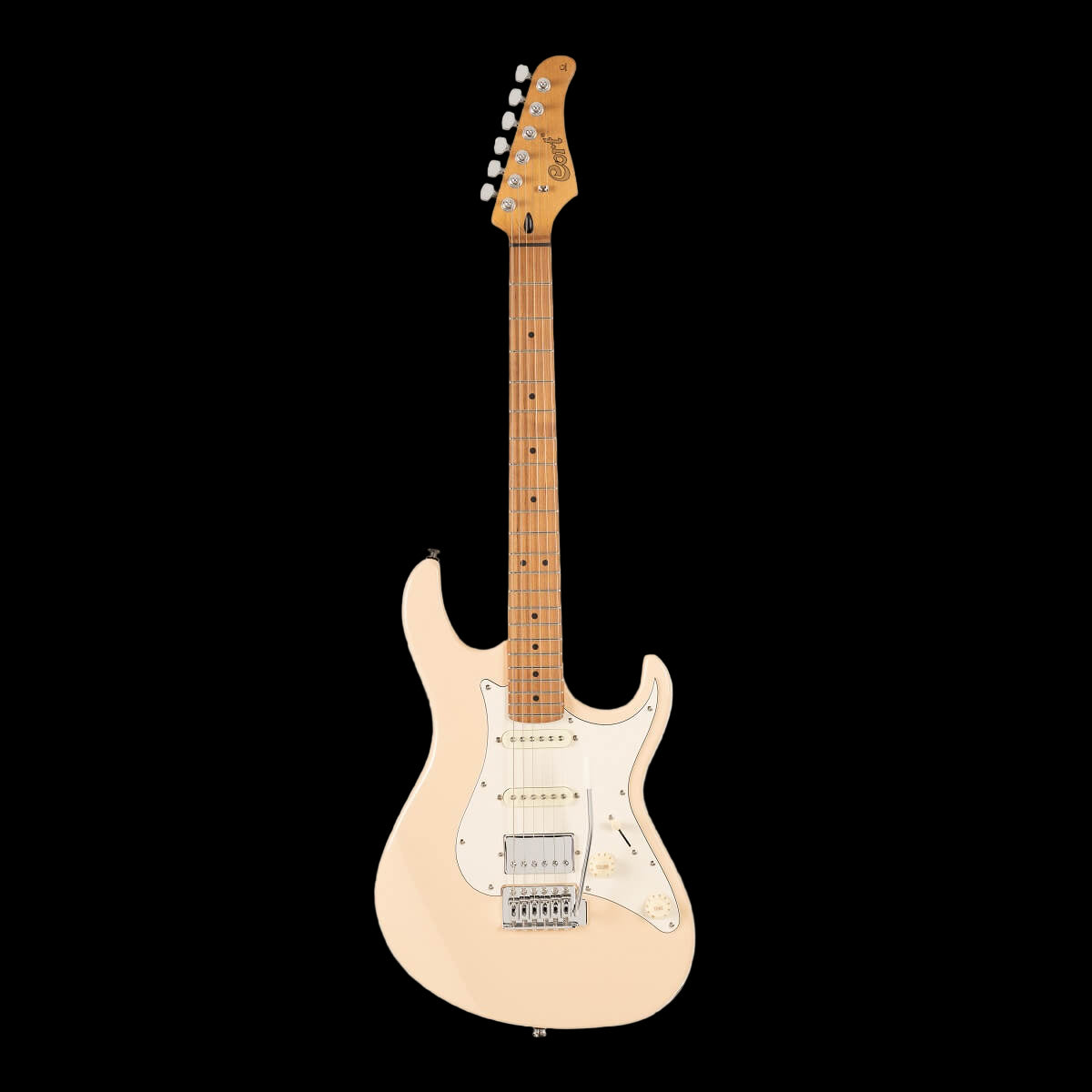 Cort G200SE ACR Aged Cream Electric Guitar (Best Beginners Electric Guitar) w'£225 Custom Pro Package & FREE Delivery
