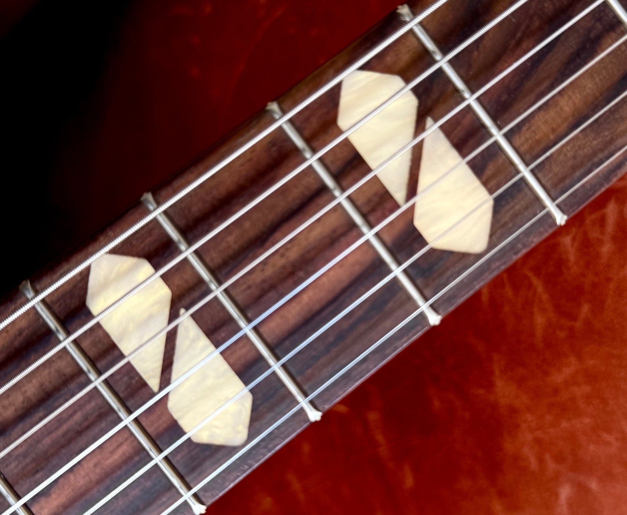 Godin 5th Avenue Jumbo P - Rail Semi - Acoustic Guitar ~ Harvest Gold - Richards Guitars Of Stratford Upon Avon