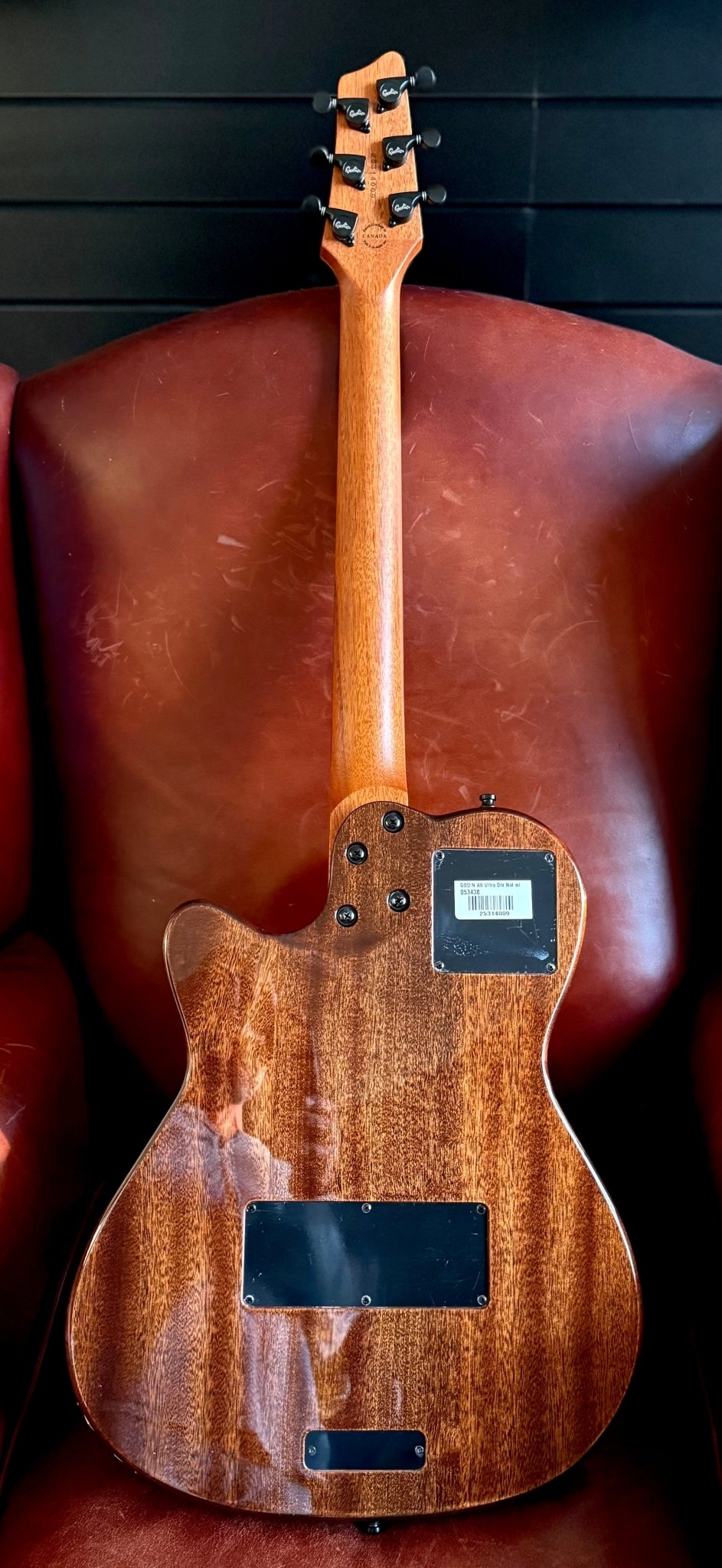 Godin A6 Ultra Deluxe Electic / Electro Acoustic Hybrid Guitar - Richards Guitars Of Stratford Upon Avon