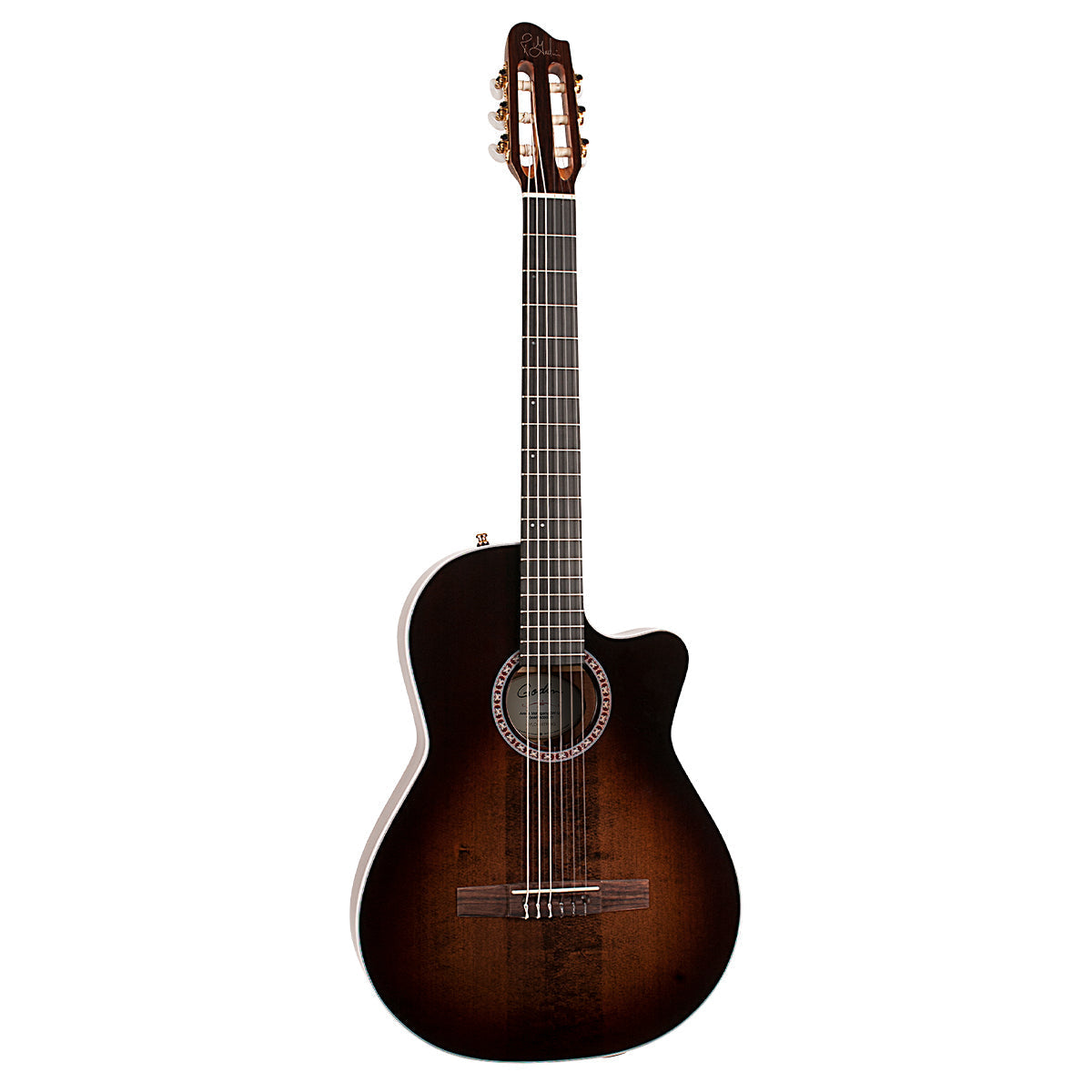 Godin Arena Pro Cutaway Bourbon Burst Nylon String Electro Guitar,  for sale at Richards Guitars.