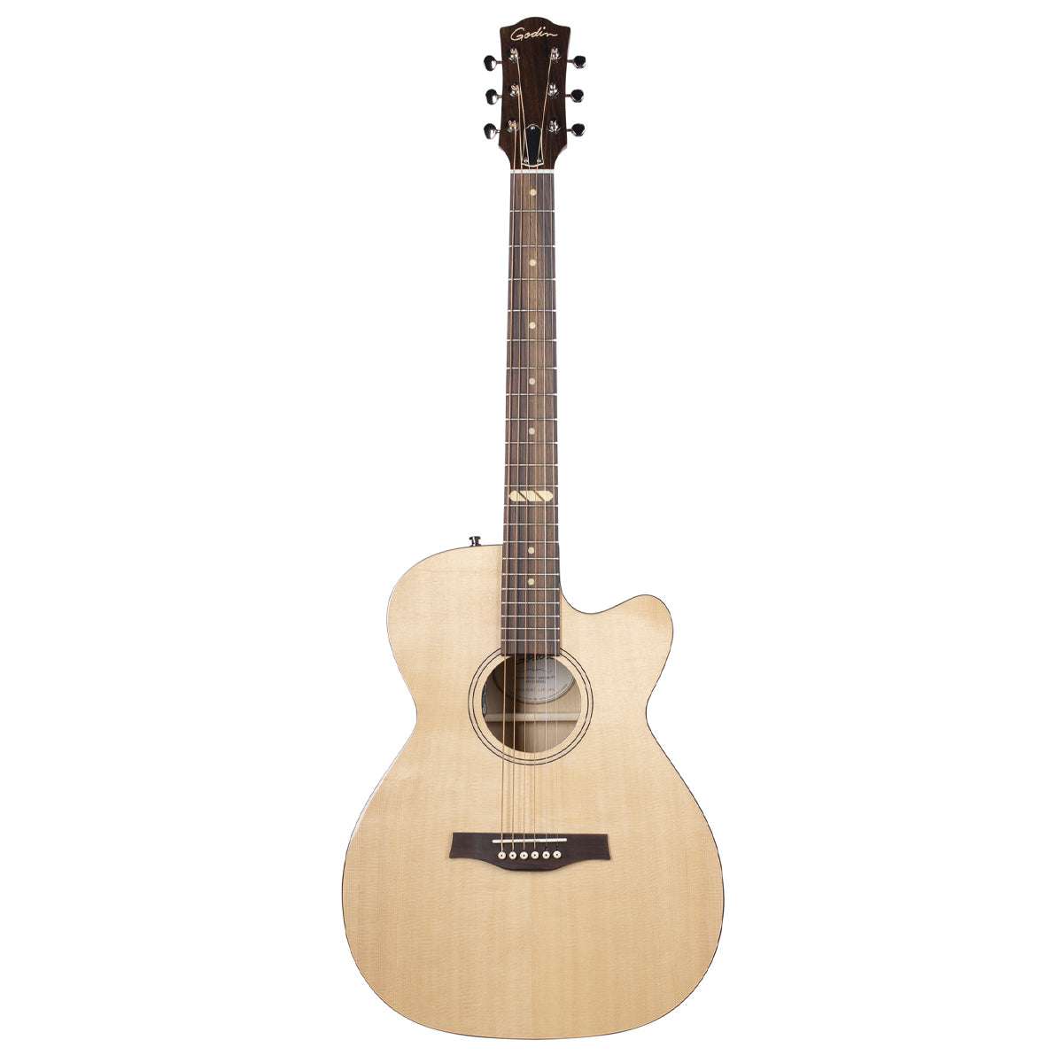 Godin Fairmount CW Electro - Acoustic Guitar ~ Flame Maple - Richards Guitars Of Stratford Upon Avon