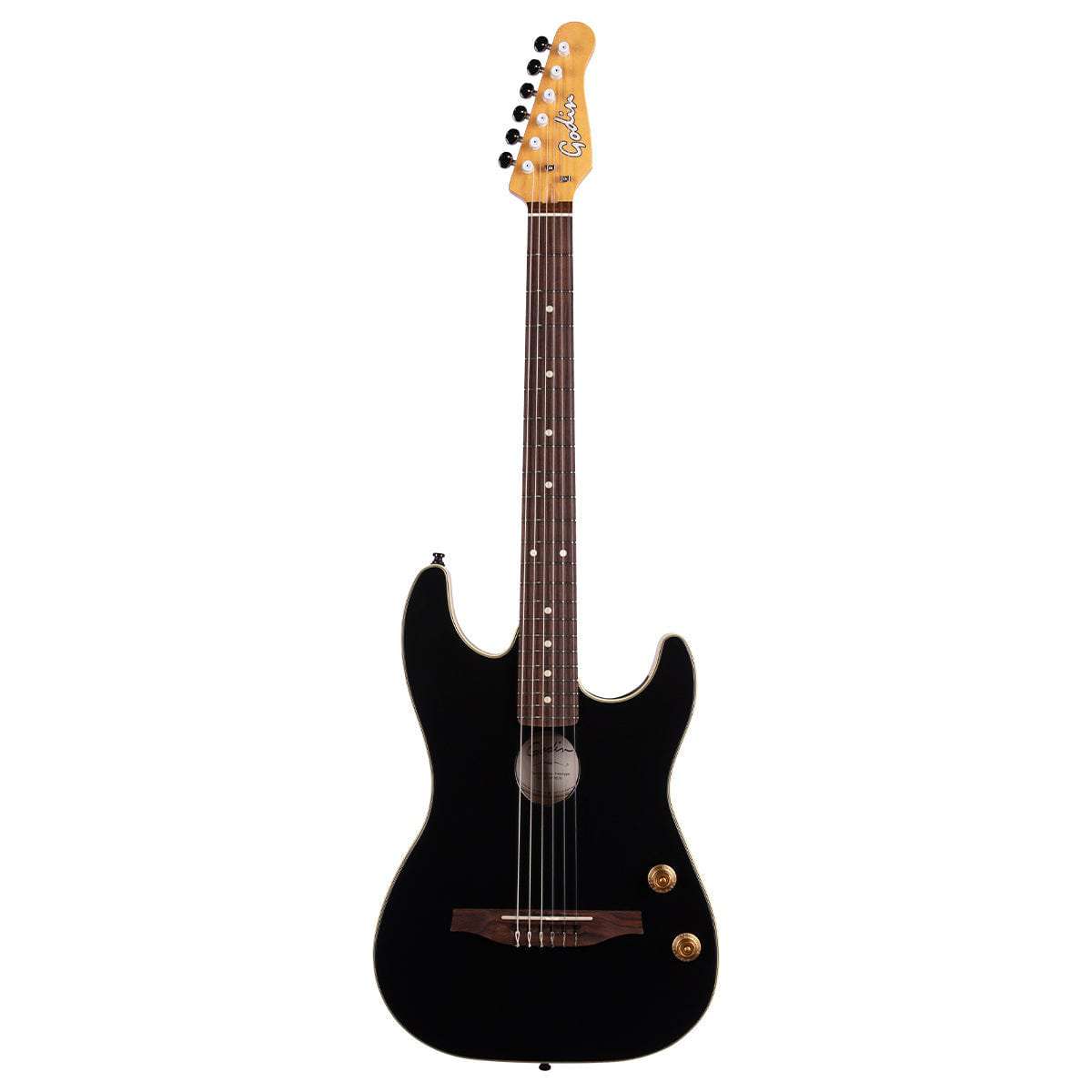 Godin G - Tour Nylon String Guitar ~ Matte Black - Richards Guitars Of Stratford Upon Avon