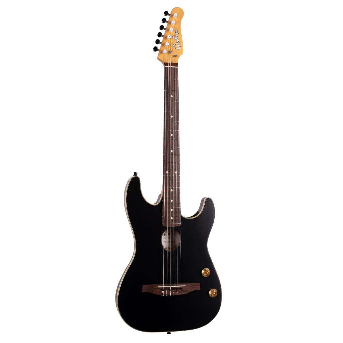 Godin G - Tour Nylon String Guitar ~ Matte Black - Richards Guitars Of Stratford Upon Avon