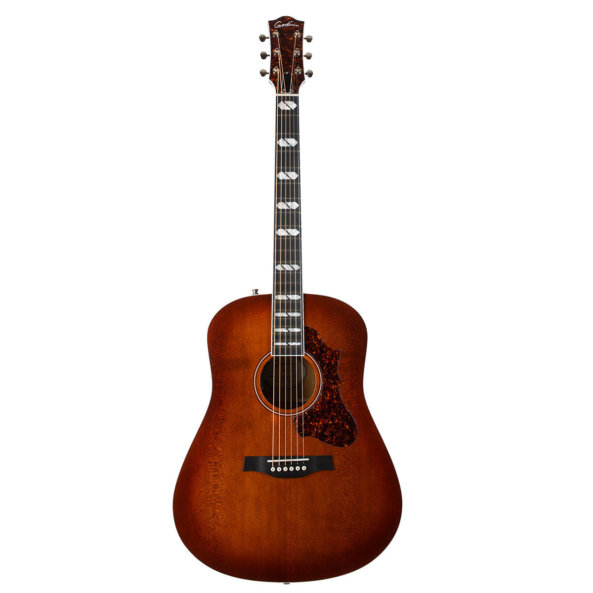 Godin Metropolis LTD HG Electro-Acoustic Guitar with Bag ~ Havana Burst,  for sale at Richards Guitars.