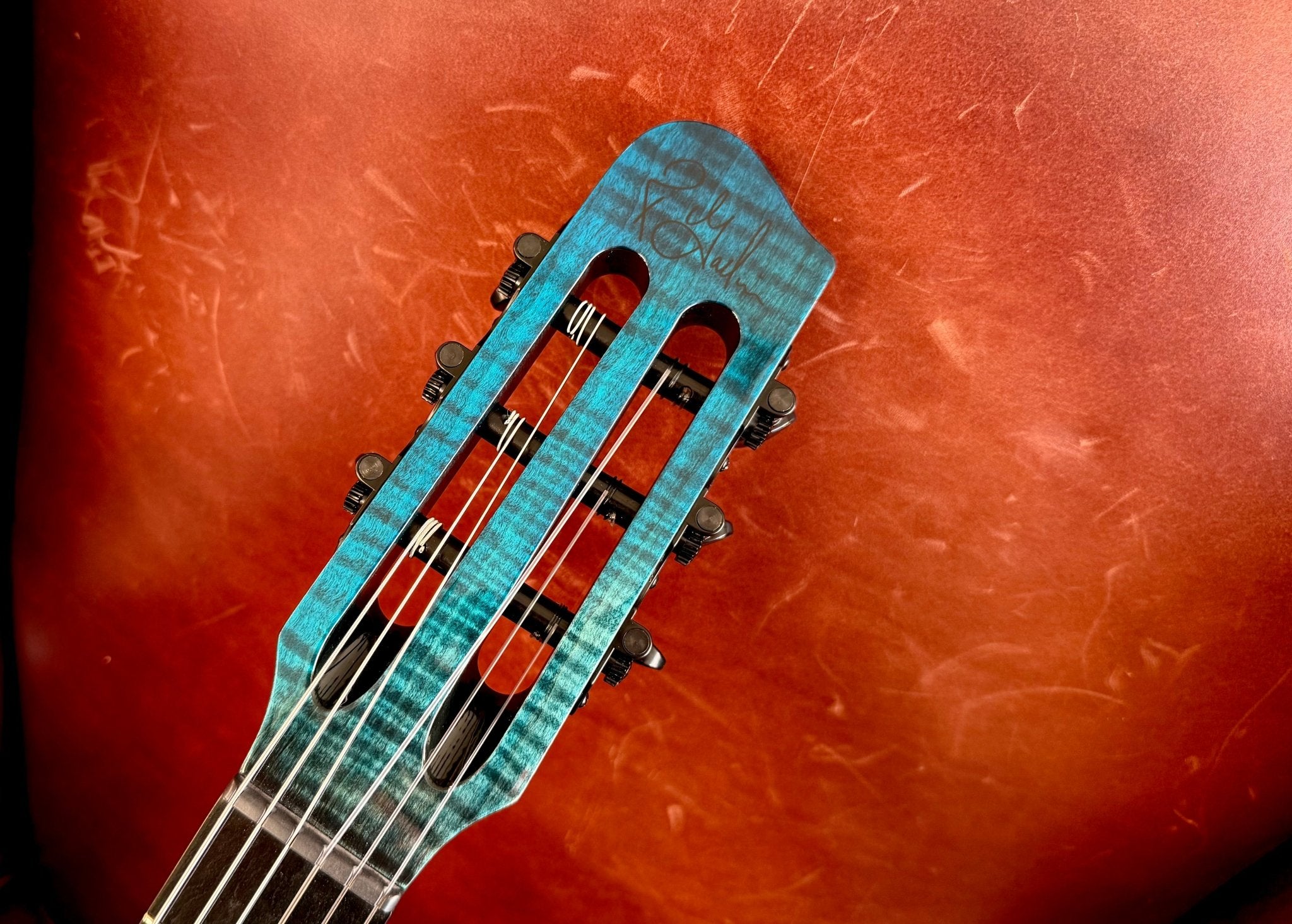 Godin Multiac Nylon Oceanburst LTD - Richards Guitars Of Stratford Upon Avon
