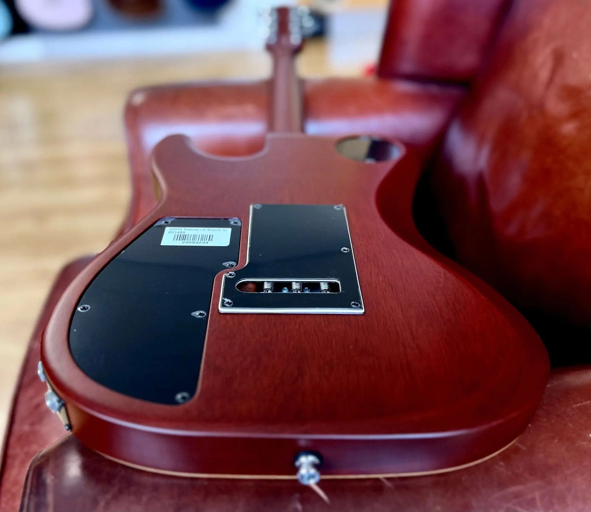 Godin Radium X Electric Guitar Natural SG - RGuitars