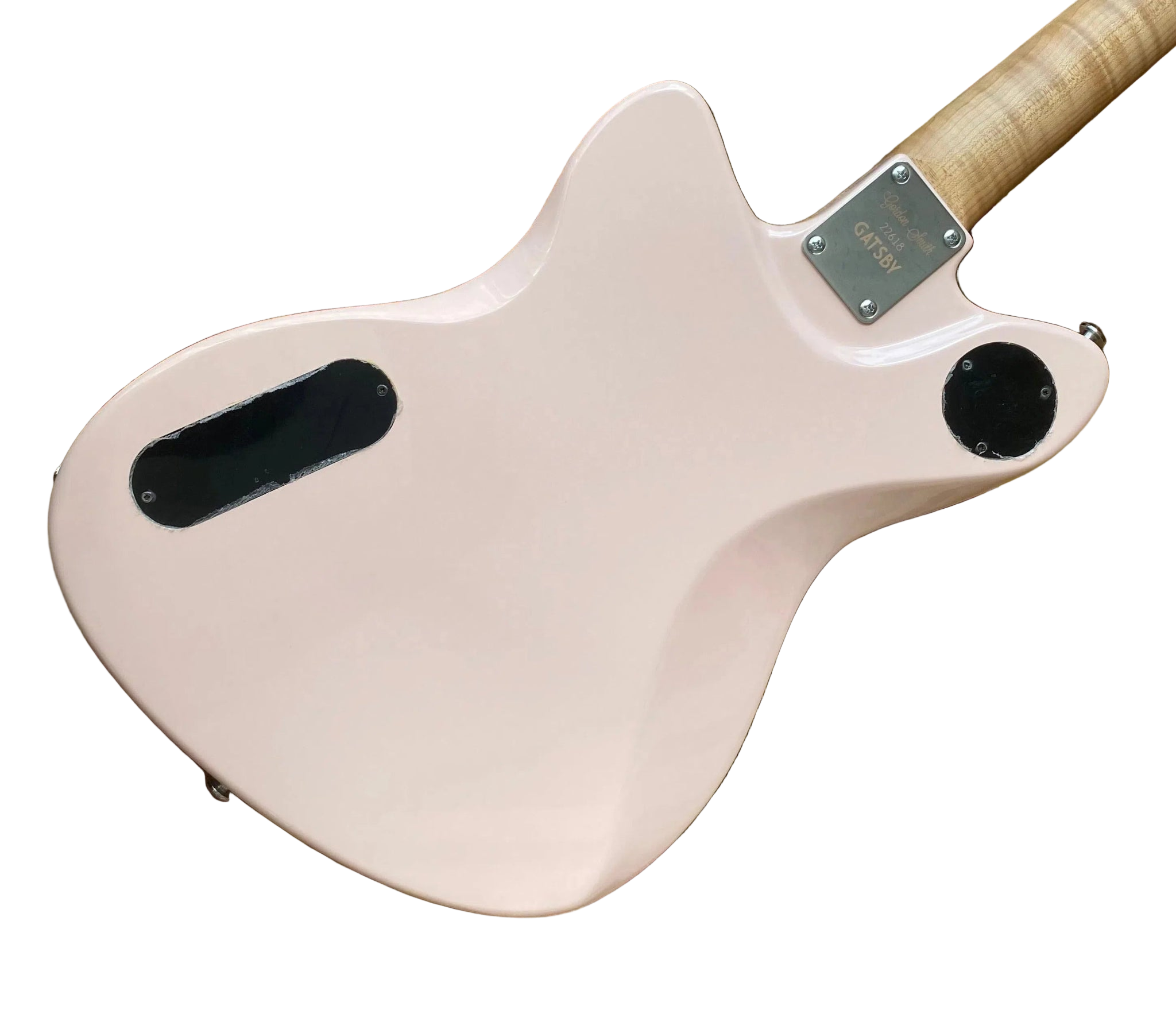 Gordon Smith Gatsby Custom Shell Pink 2P90 - Highest Spec. - Richards Guitars Of Stratford Upon Avon