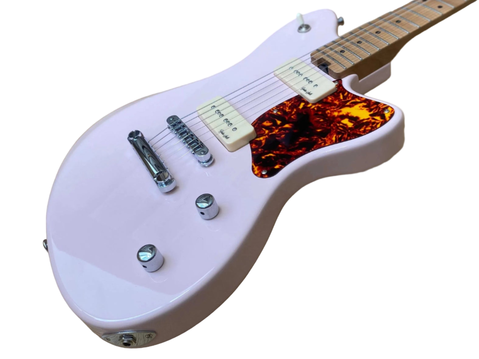 Gordon Smith Gatsby Custom Shell Pink 2P90 - Highest Spec. - Richards Guitars Of Stratford Upon Avon