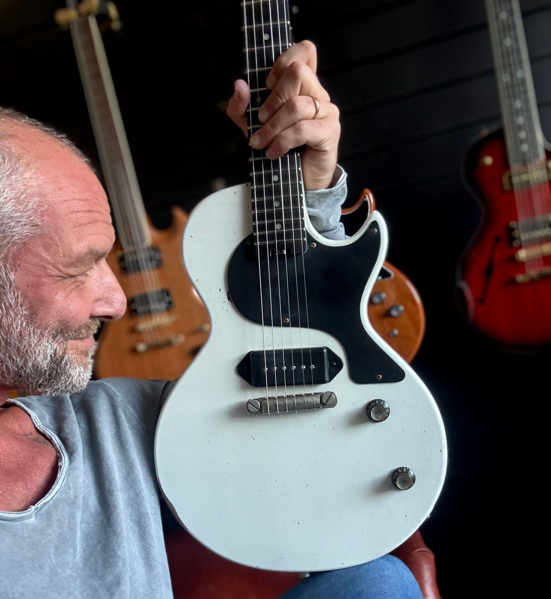 Gordon Smith - GS1 Legacy Vintage White - Richards Guitars Of Stratford Upon Avon