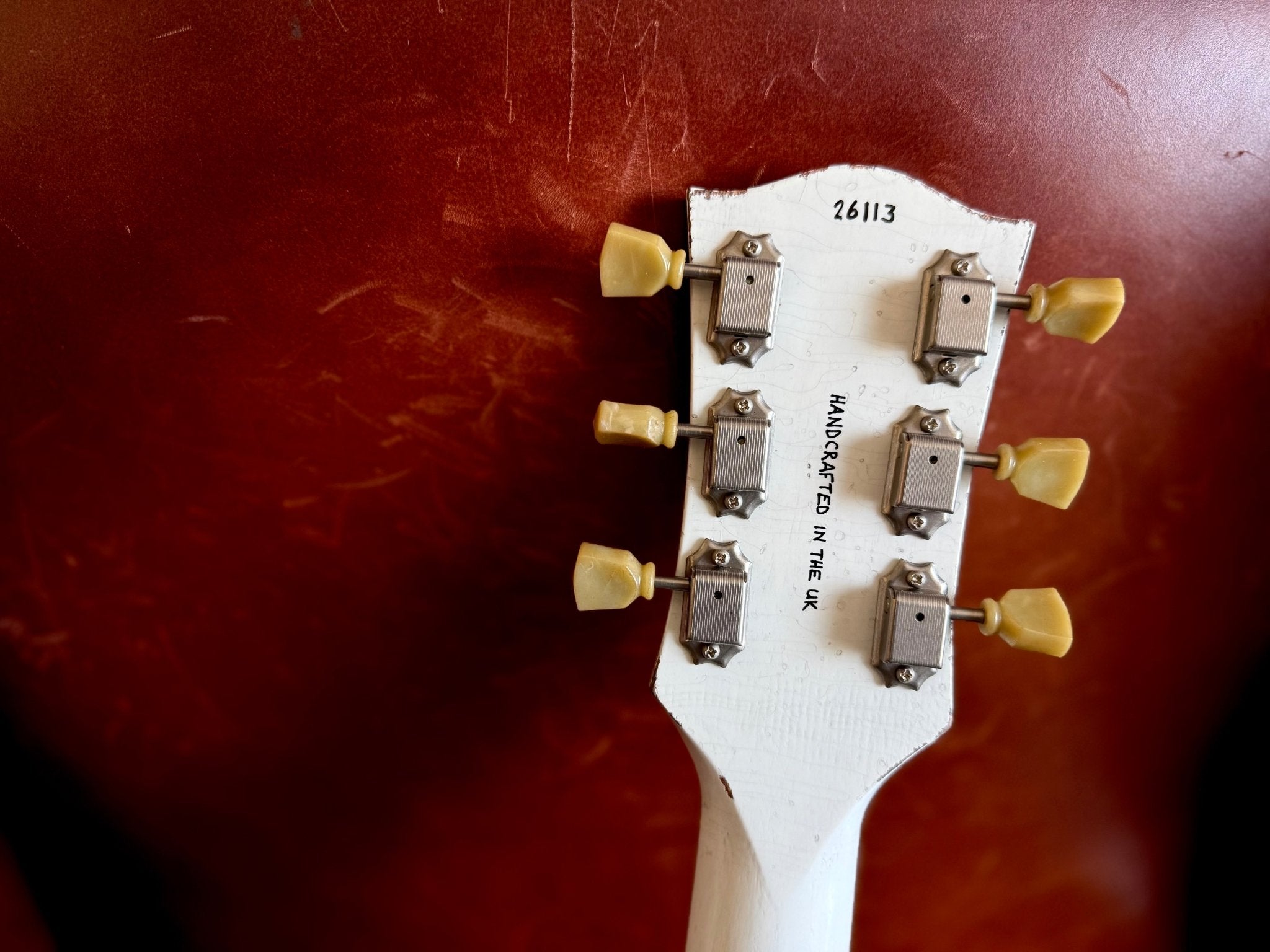 Gordon Smith - GS1 Legacy Vintage White - Richards Guitars Of Stratford Upon Avon