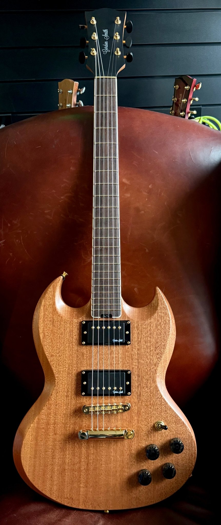 Gordon Smith GSG2 Natural Custom Build - Richards Guitars Of Stratford Upon Avon