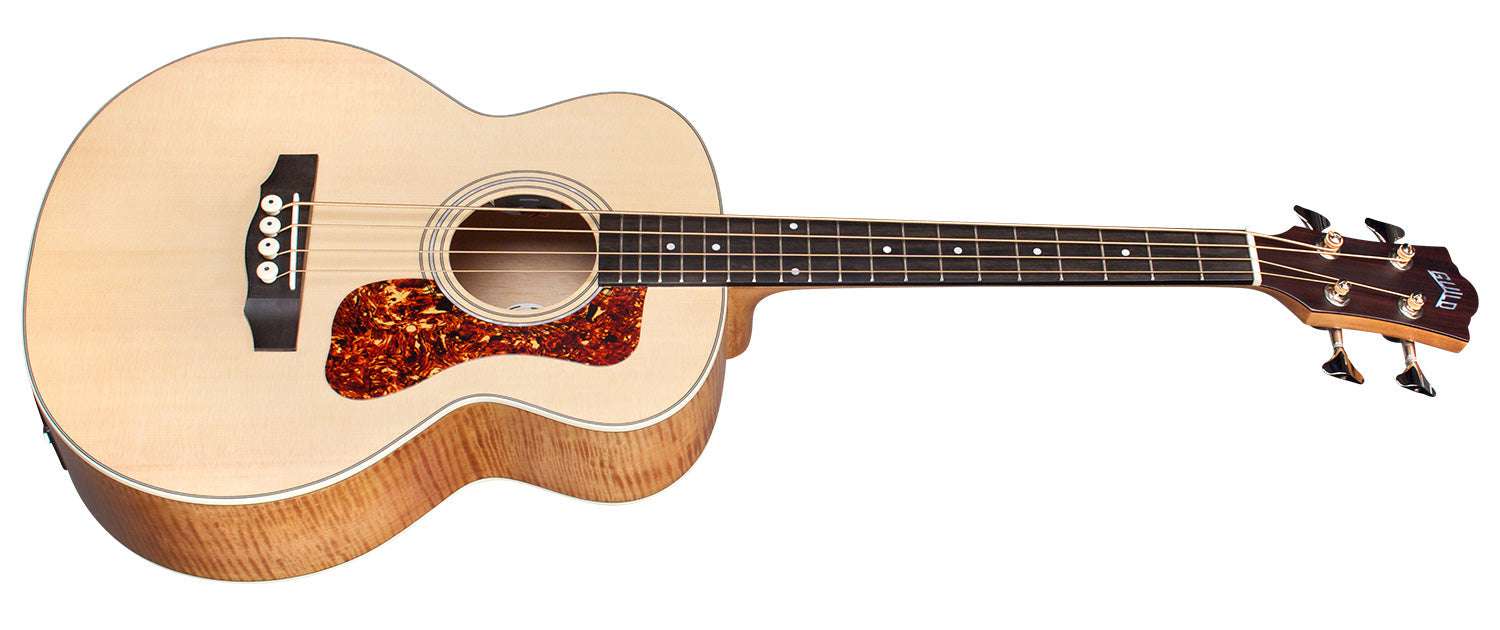 Guild JUMBO JUNIOR BASS FLAMED MAPLE - Richards Guitars Of Stratford Upon Avon