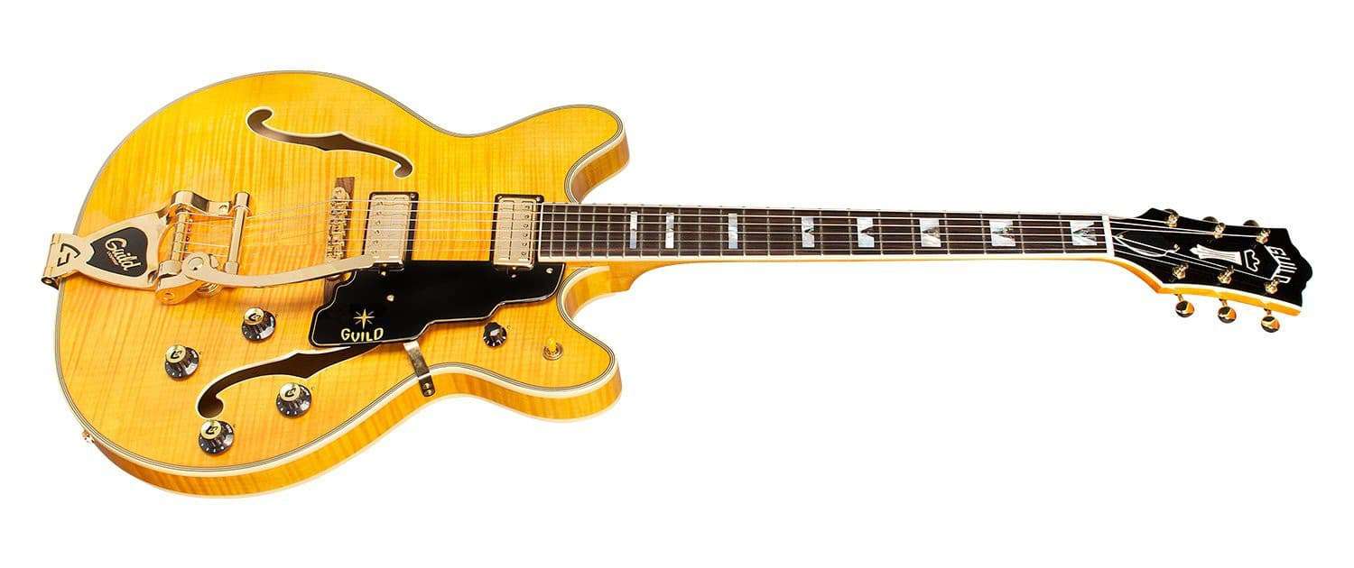 Guild STARFIRE VI FLAME MAPLE - Richards Guitars Of Stratford Upon Avon
