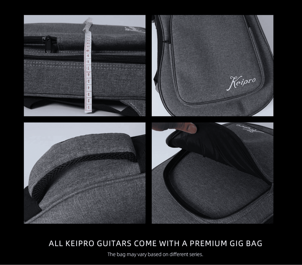 Keipro KJB Custom-R Act BK Bass Guitar - Richards Guitars Of Stratford Upon Avon