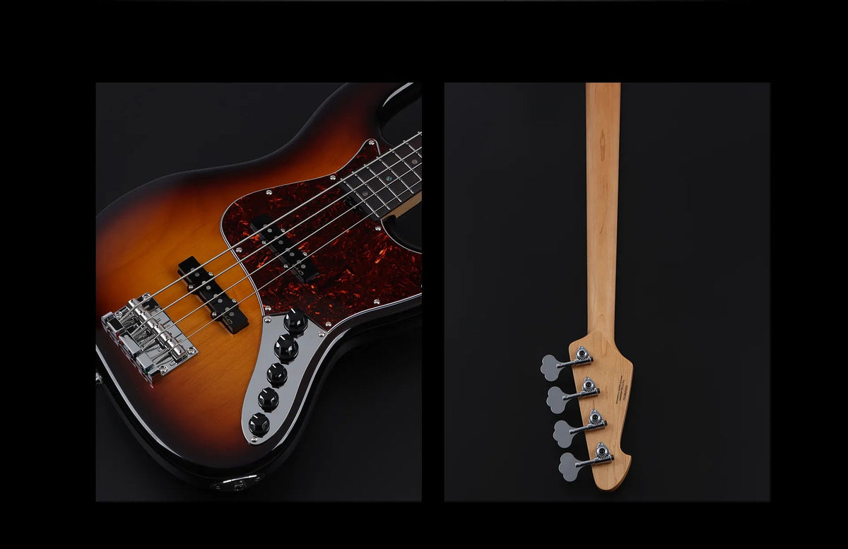Keipro KJB Custom-R Act SB Bass Guitar - Richards Guitars Of Stratford Upon Avon