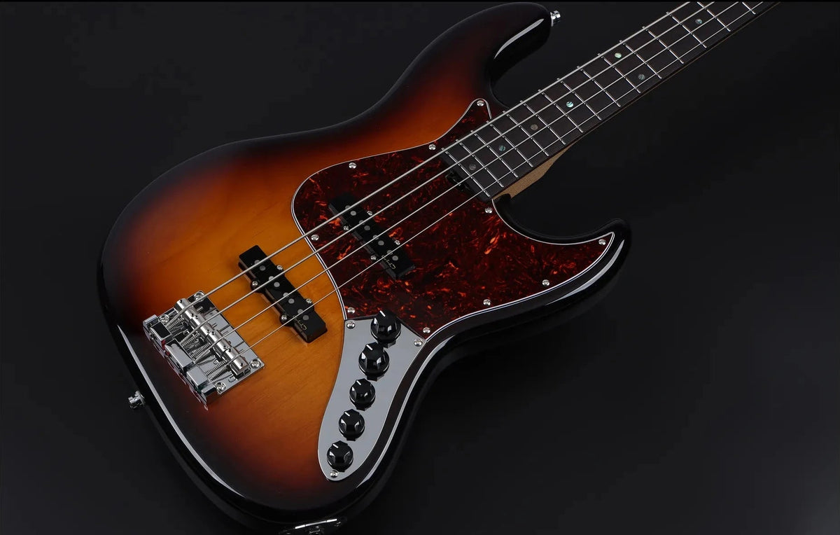 Keipro KJB Custom-R Act SB Bass Guitar - Richards Guitars Of Stratford Upon Avon