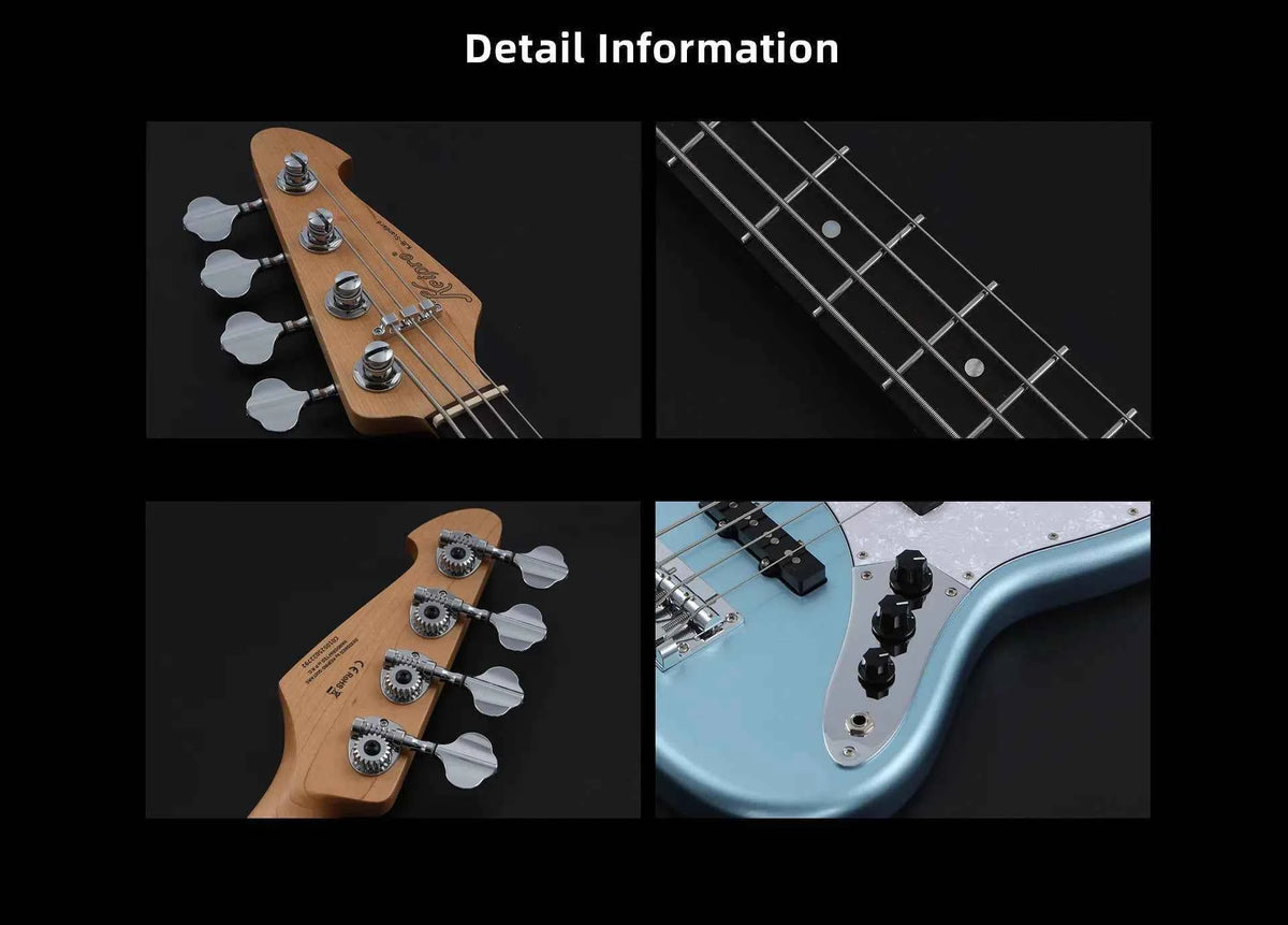 Keipro KJB-Standard-R OW Bass Guitar