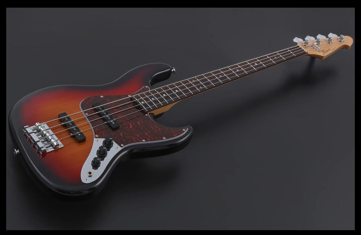 Keipro KJB-Standard-R 3TS Bass Guitar - Richards Guitars Of Stratford Upon Avon