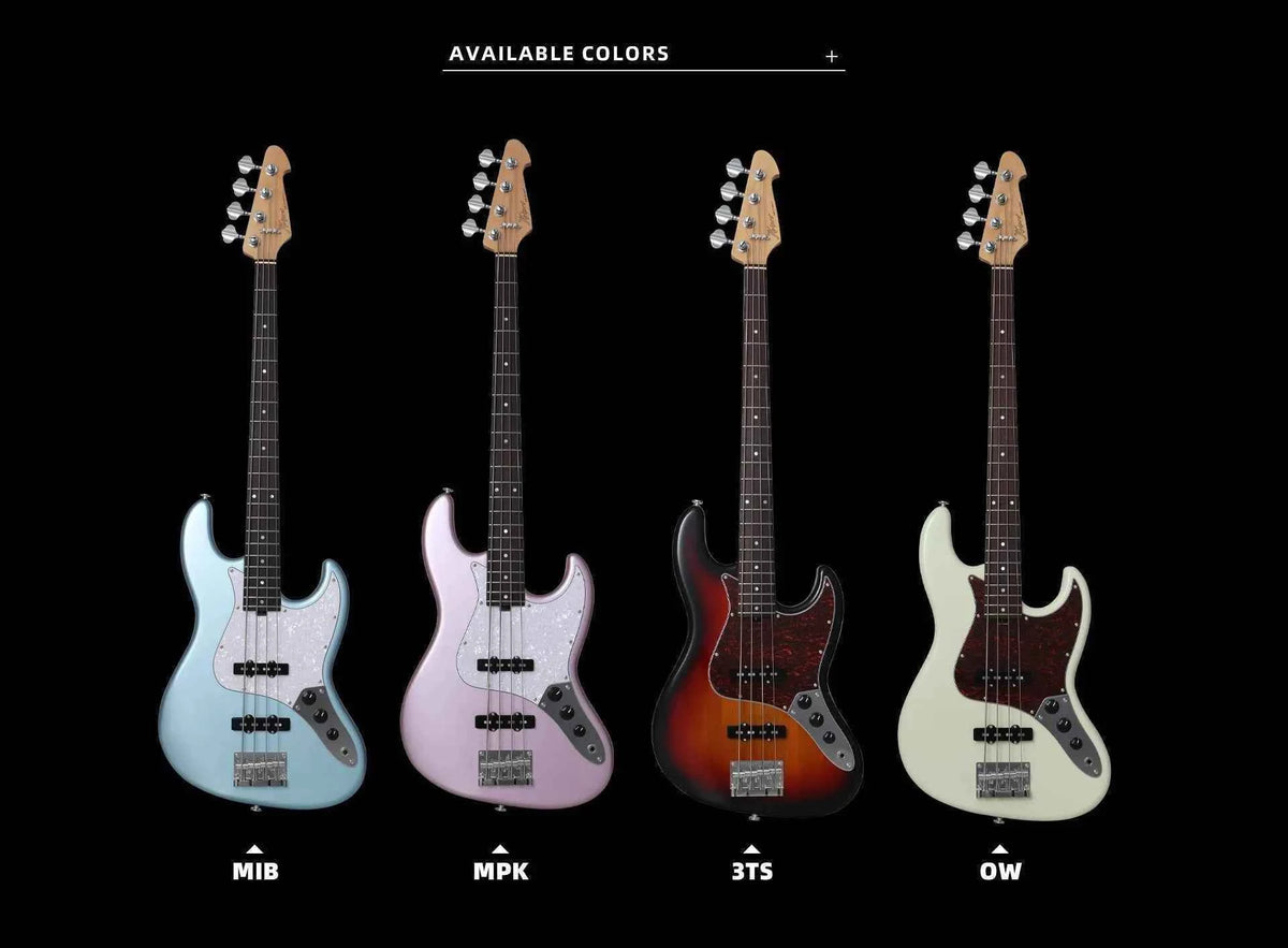 Keipro KJB-Standard-R OW Bass Guitar