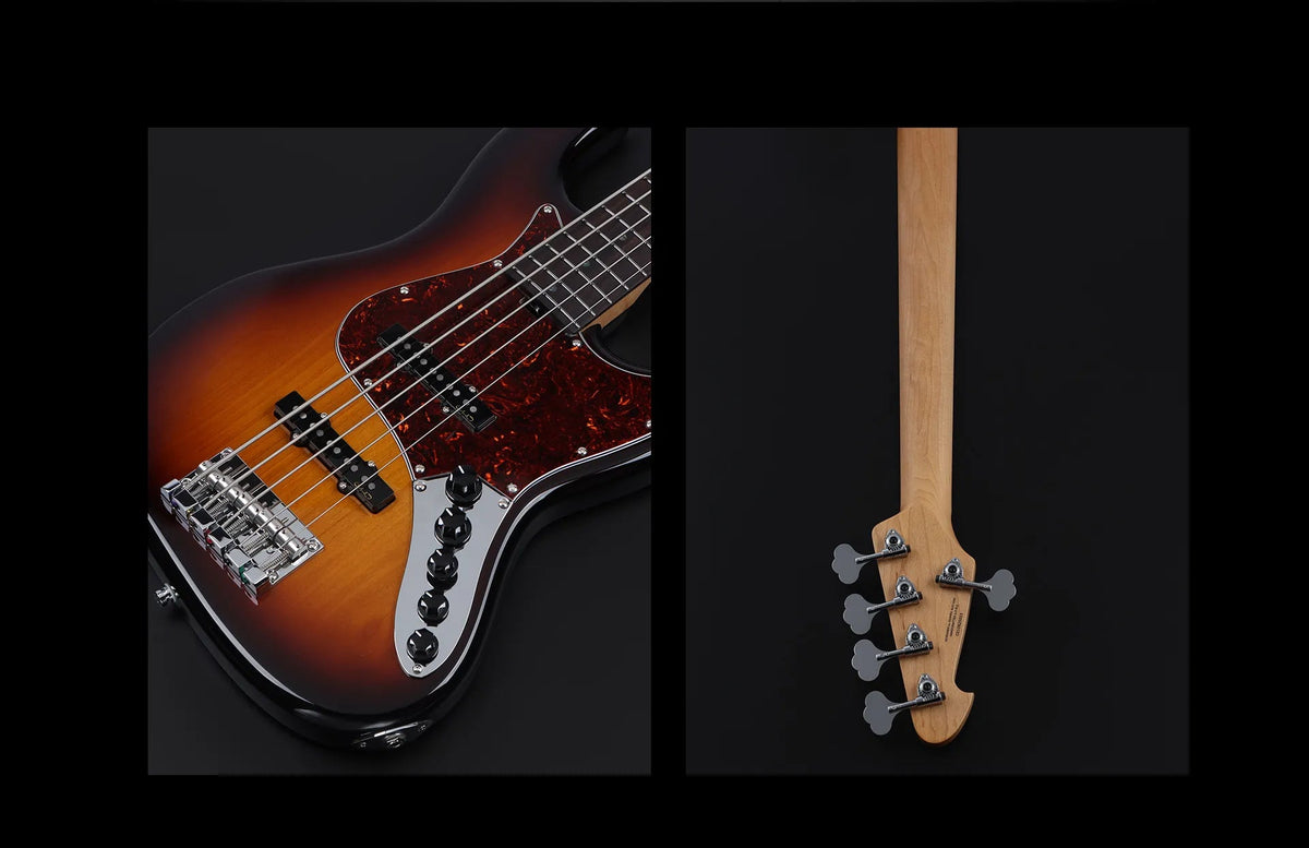 Keipro KJB5-Custom-R Act SB Bass Guitar - Richards Guitars Of Stratford Upon Avon