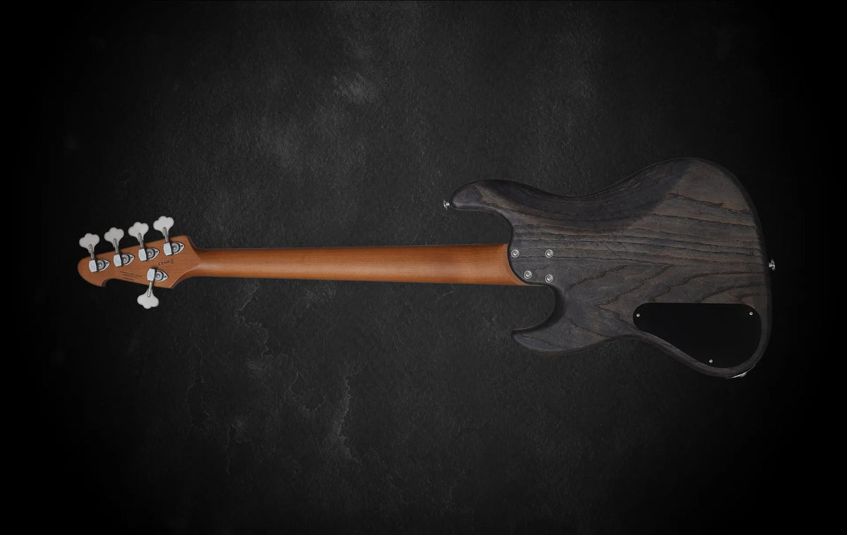 Keipro KJB5-Deluxe Pro Ash-M-Act Bass Guitar - Richards Guitars Of Stratford Upon Avon