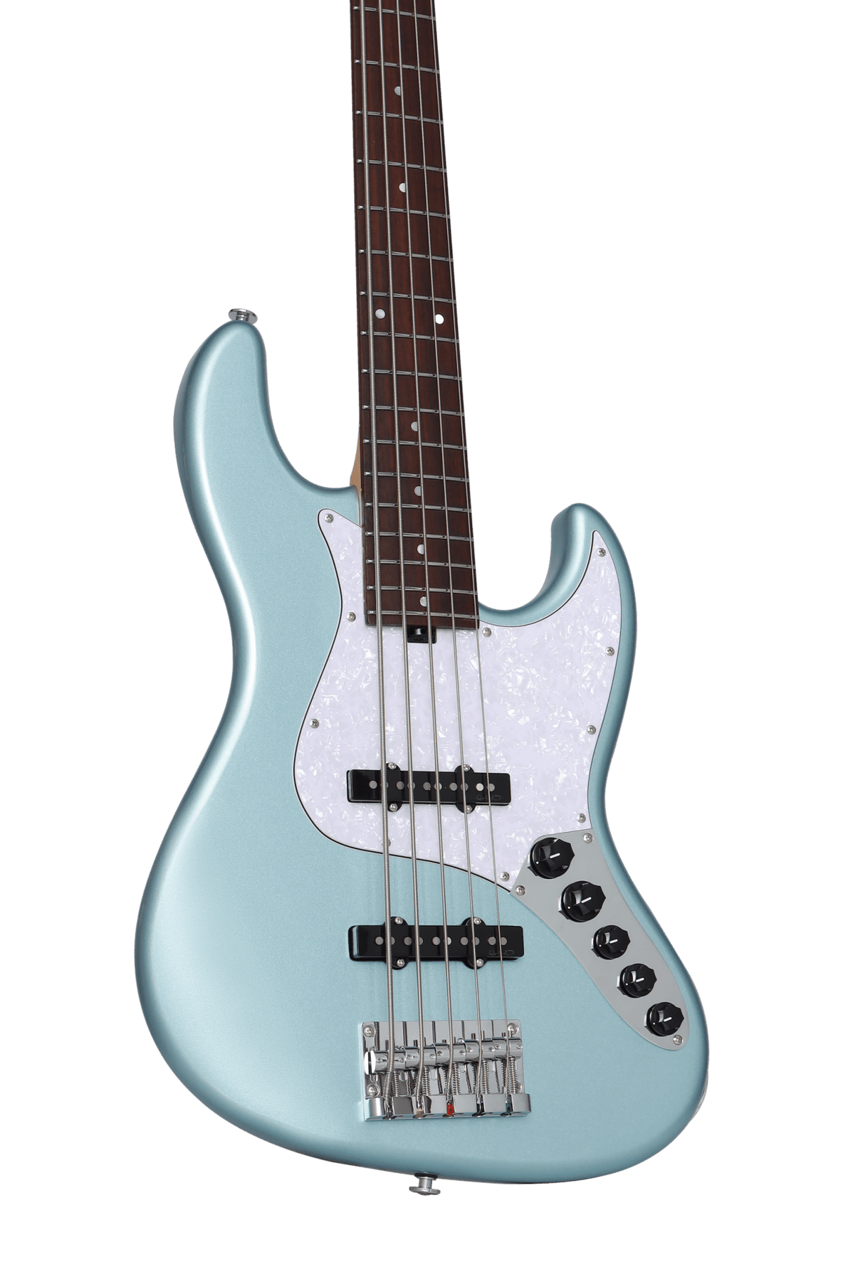 Keipro KJB5-Standard-R Act MIB Bass Guitar - Richards Guitars Of Stratford Upon Avon