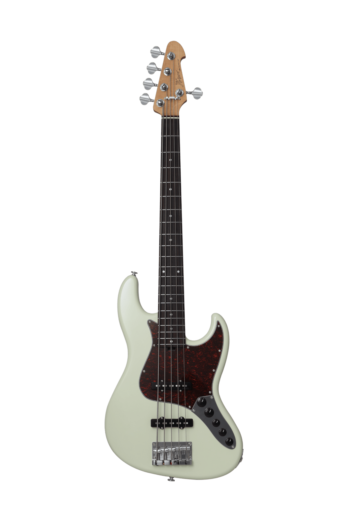 Keipro KJB5-Standard-R Act OW Bass Guitar - Richards Guitars Of Stratford Upon Avon