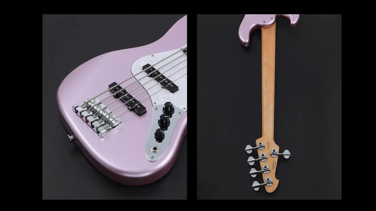 Keipro KJB5-Standard-R MPK Bass Guitar - Richards Guitars Of Stratford Upon Avon