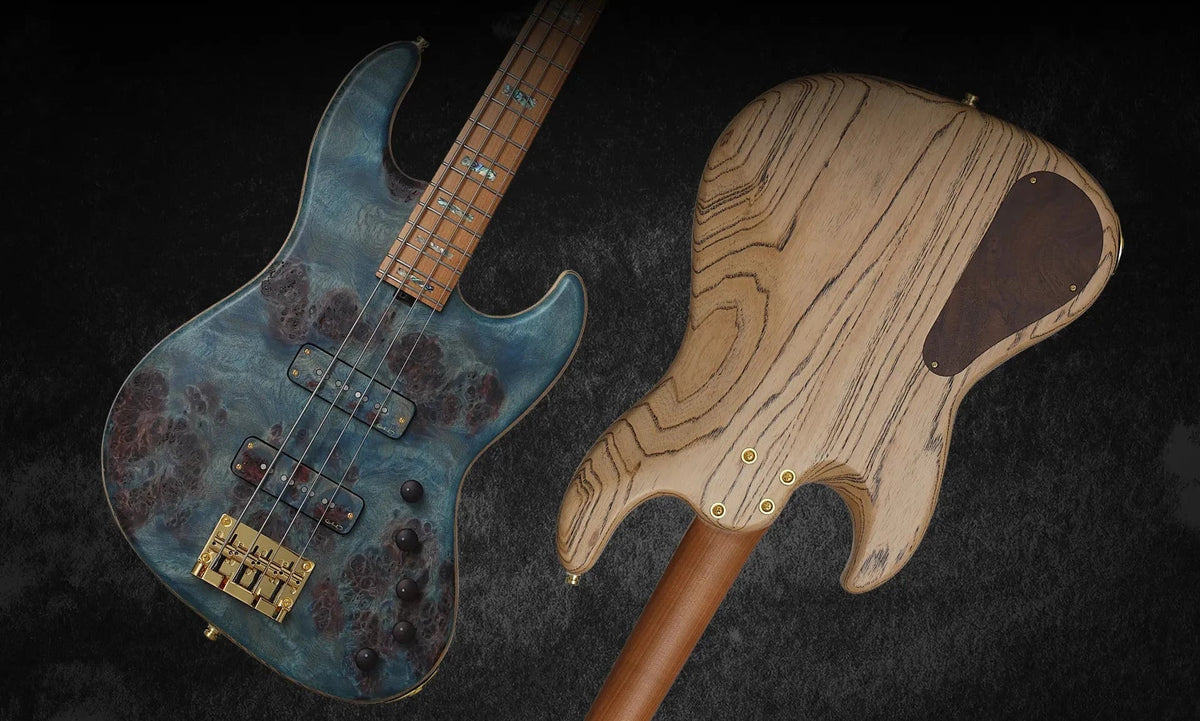 Keipro KJBM-Custom Premium-B Bass Guitar - Richards Guitars Of Stratford Upon Avon