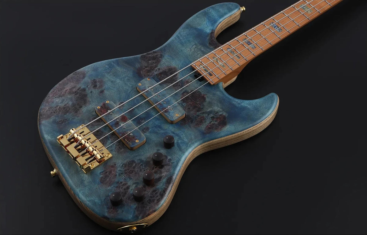 Keipro KJBM-Custom Premium-B Bass Guitar - Richards Guitars Of Stratford Upon Avon