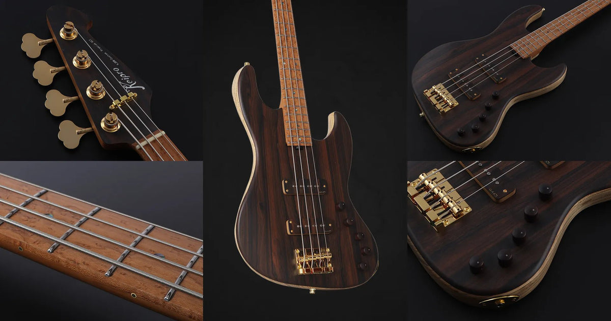 Keipro KJBM-Custom Premium-Z Bass Guitar - Richards Guitars Of Stratford Upon Avon