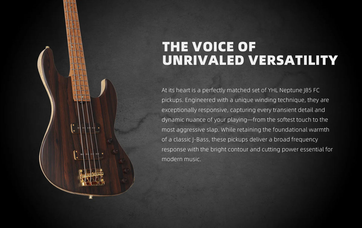 Keipro KJBM-Custom Premium-Z Bass Guitar - Richards Guitars Of Stratford Upon Avon