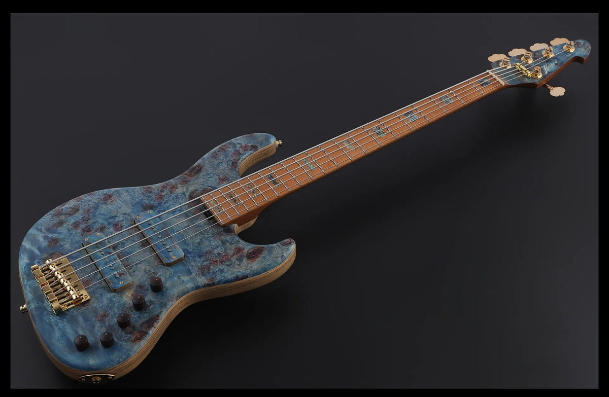 Keipro KJBM5-Custom Premium-B Bass Guitar - Richards Guitars Of Stratford Upon Avon