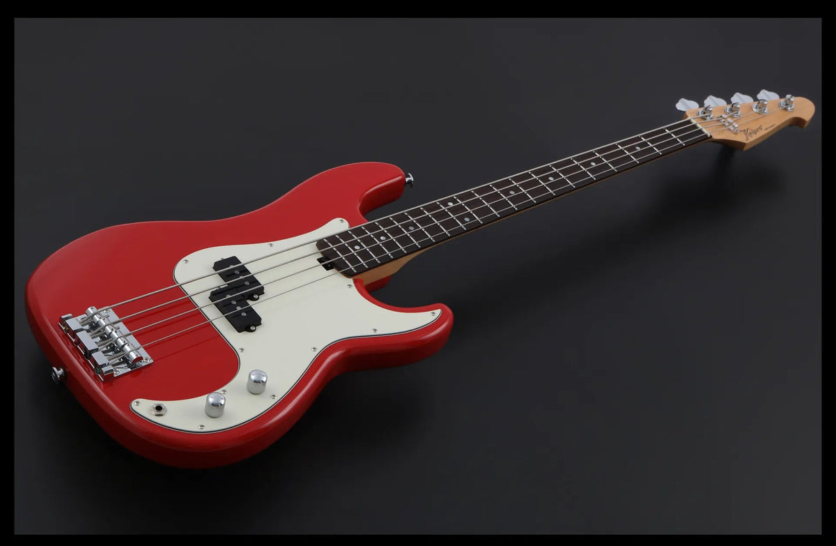 Keipro KPB-Standard-R RD Bass Guitar - Richards Guitars Of Stratford Upon Avon