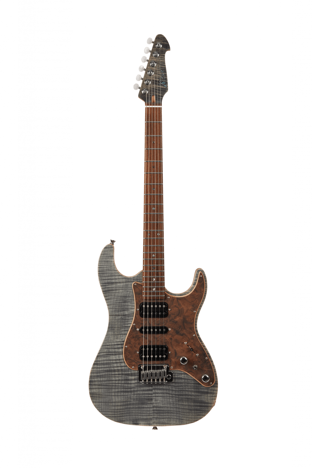 Keipro KS-Deluxe Pro F-TBK Electric Guitar. Beauty & Versatility 101 - Richards Guitars Of Stratford Upon Avon