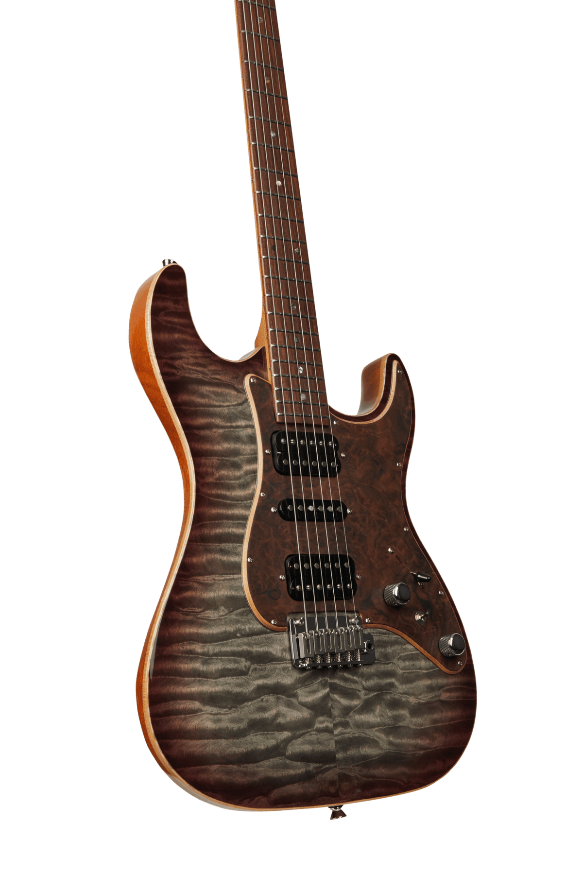 Keipro KS-Deluxe Pro Q-HBP Electric Guitar. Beauty & Versatility 101 - Richards Guitars Of Stratford Upon Avon