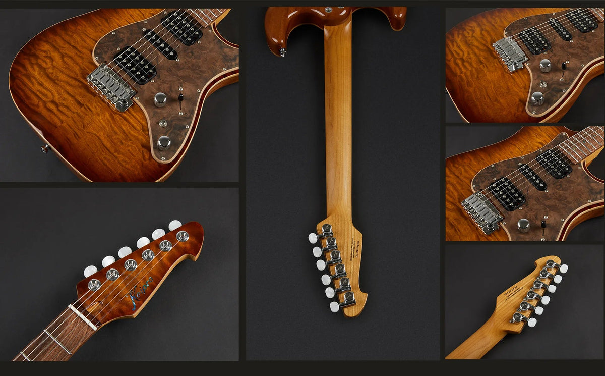 Keipro KS Deluxe Pro Q-HBS Electric Guitar - Richards Guitars Of Stratford Upon Avon