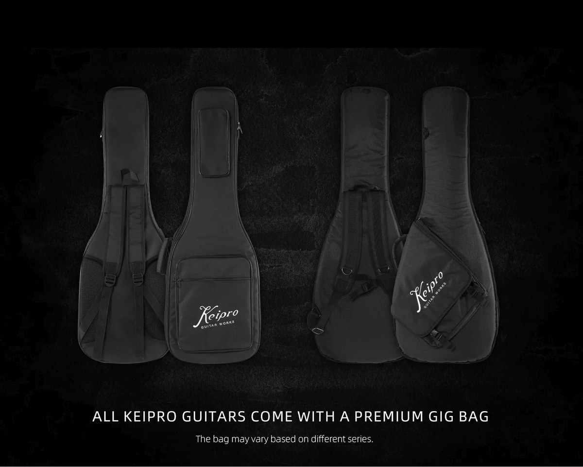Keipro KS Deluxe Pro Q-HBS Electric Guitar - Richards Guitars Of Stratford Upon Avon