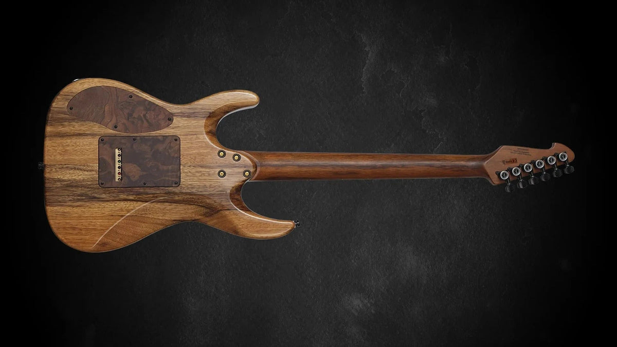 Keipro Modern Custom Black Limba H.H Electric Guitar - Richards Guitars Of Stratford Upon Avon