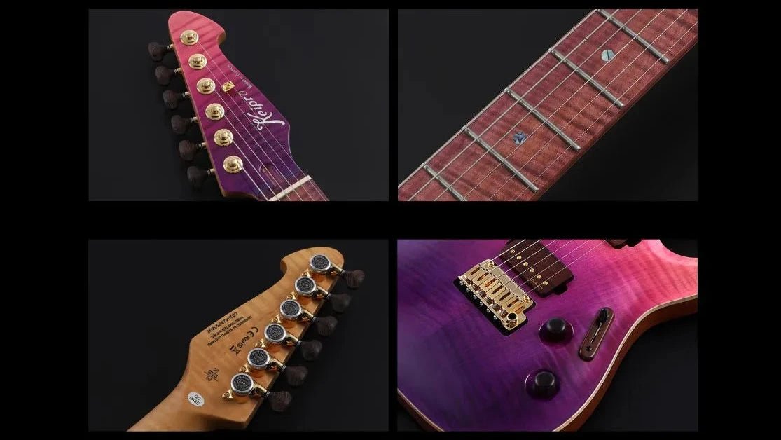 Keipro Modern Custom Limited H.H TPPS Electric Guitar - Richards Guitars Of Stratford Upon Avon