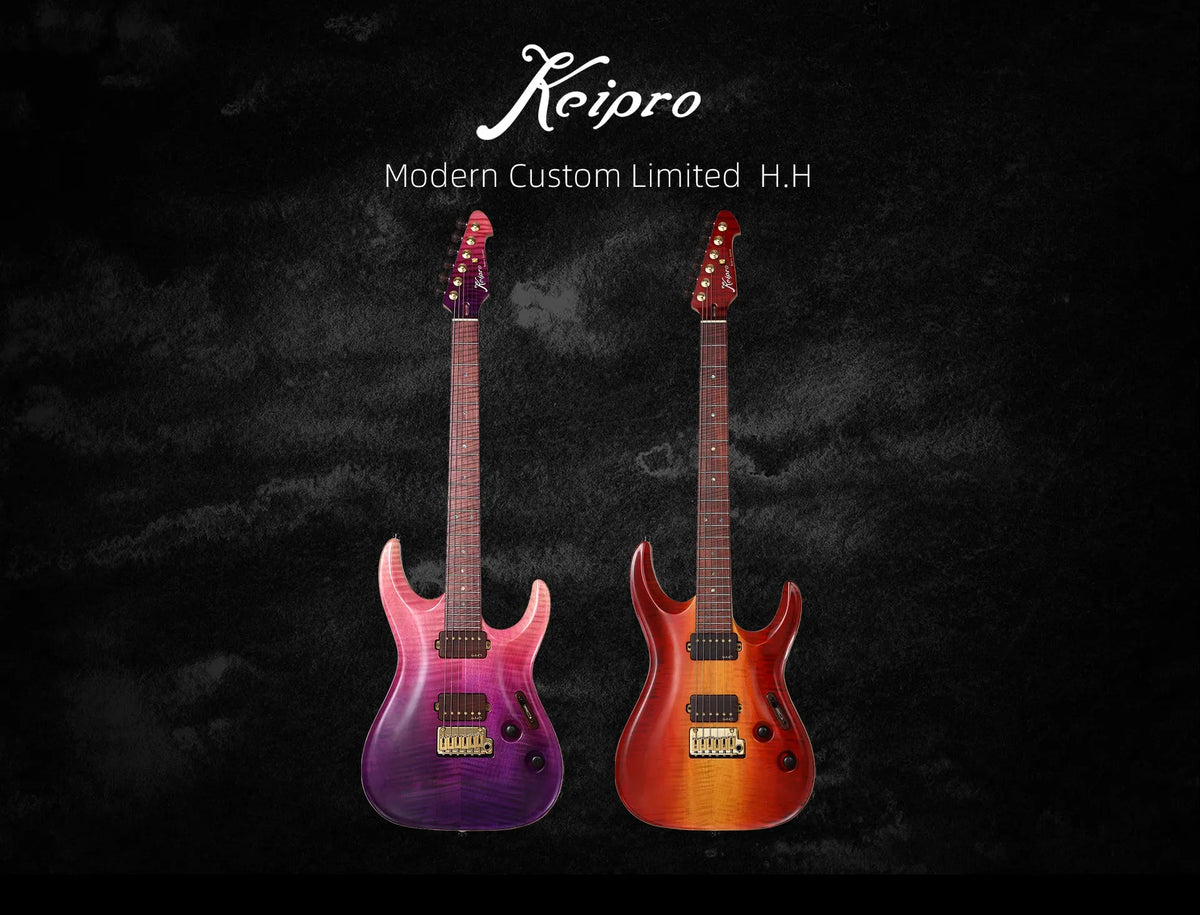 Keipro Modern Custom Limited H.H TRDS Electric Guitar - Richards Guitars Of Stratford Upon Avon