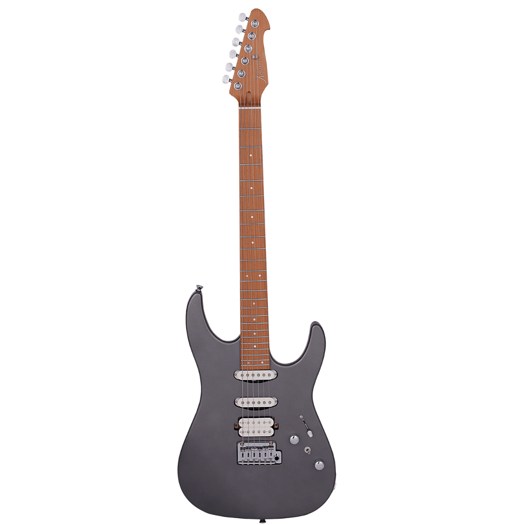 Keipro Modern Grey Electric Guitar - Richards Guitars Of Stratford Upon Avon