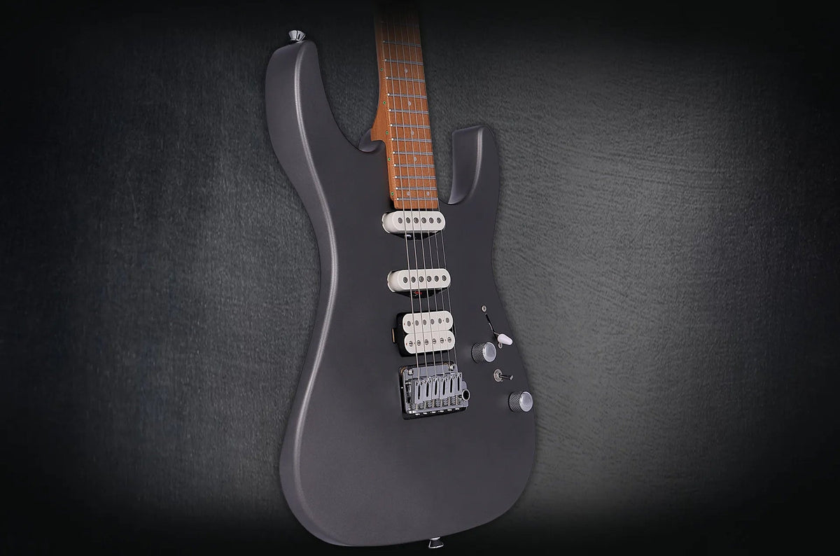 Keipro Modern Grey Electric Guitar - Richards Guitars Of Stratford Upon Avon