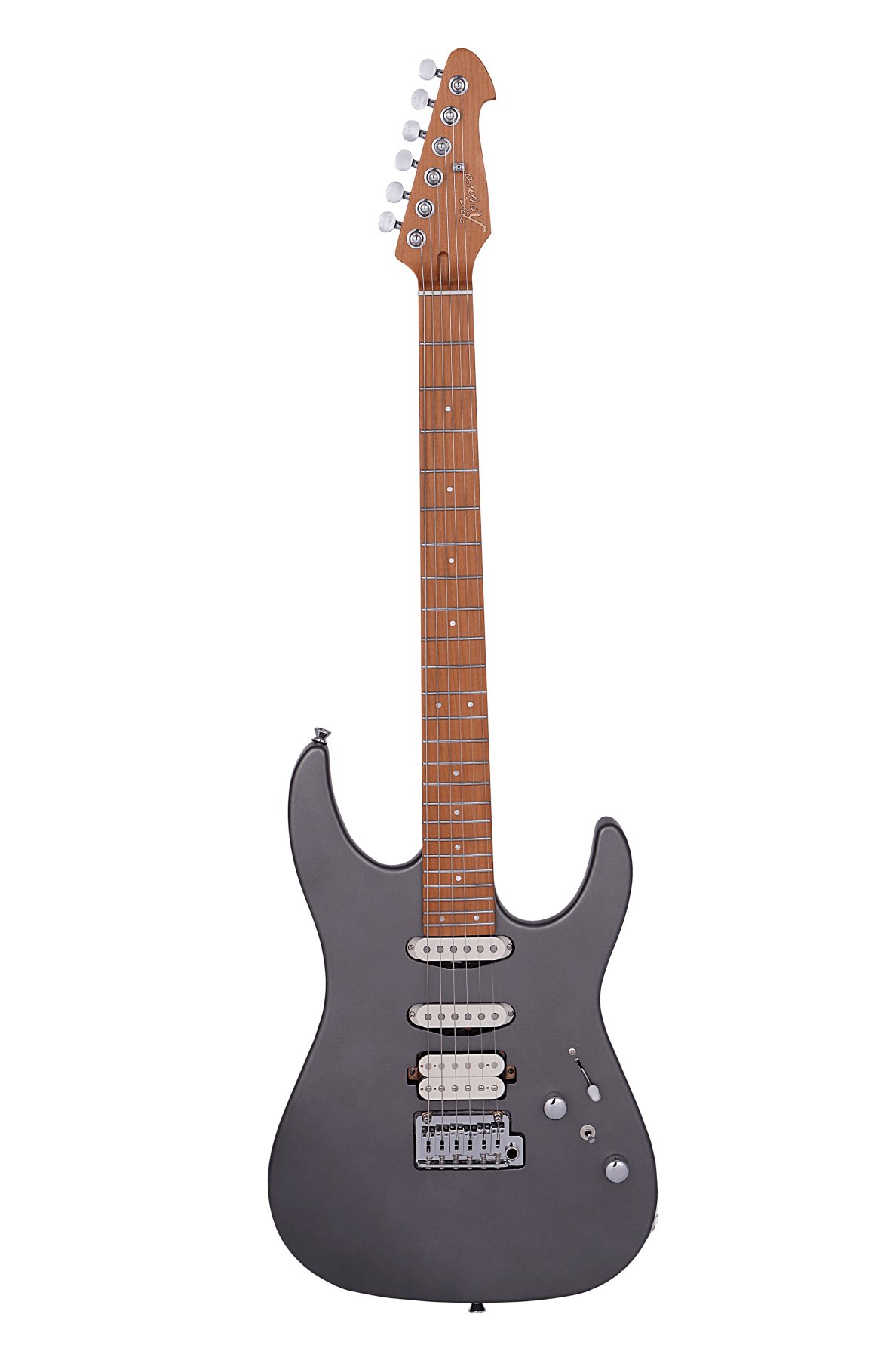 Keipro Modern Grey Electric Guitar - Richards Guitars Of Stratford Upon Avon