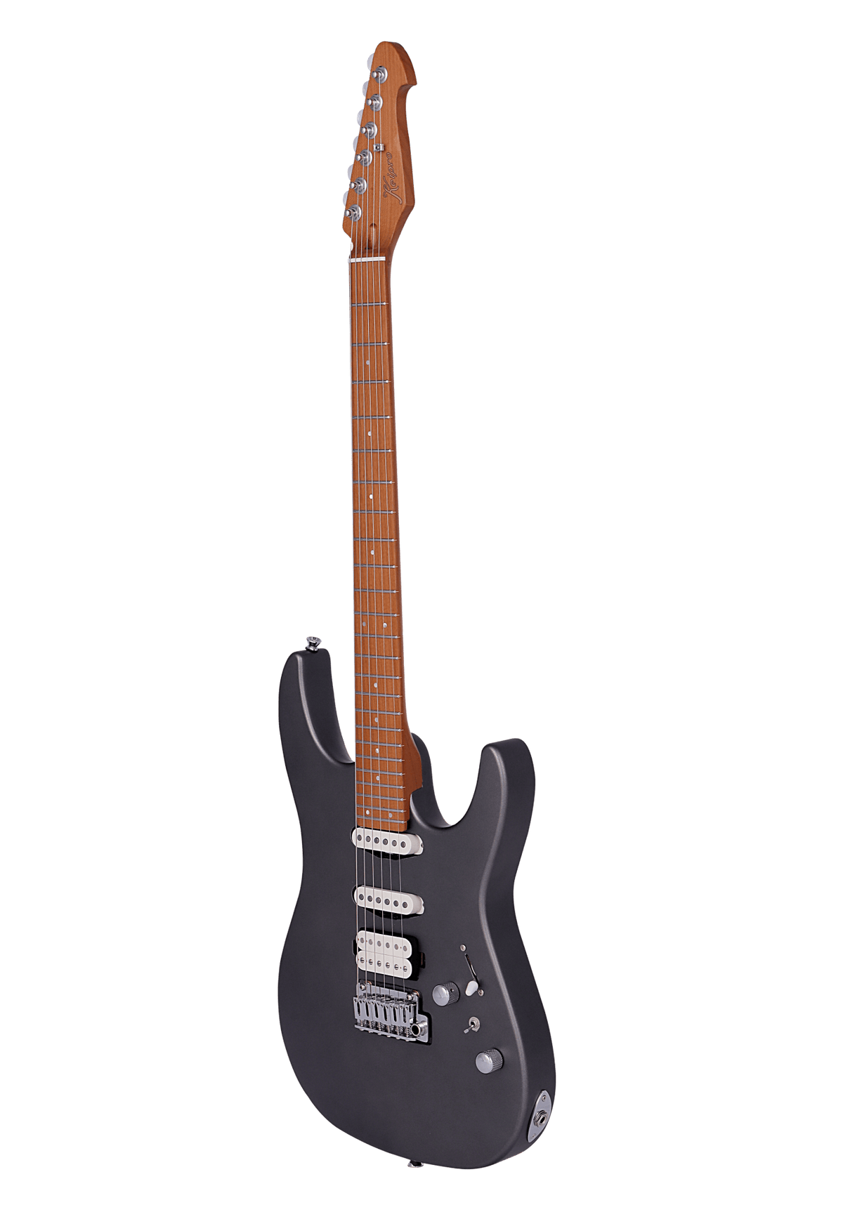 Keipro Modern Grey Electric Guitar - Richards Guitars Of Stratford Upon Avon