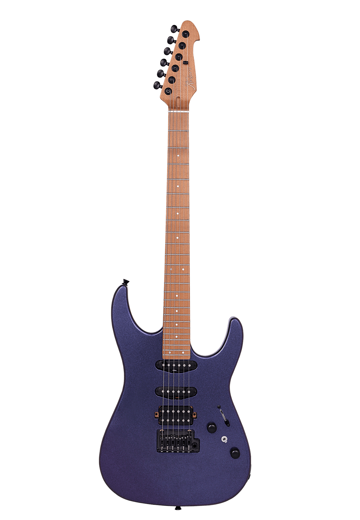 Keipro Modern Purple Electric Guitar - Richards Guitars Of Stratford Upon Avon