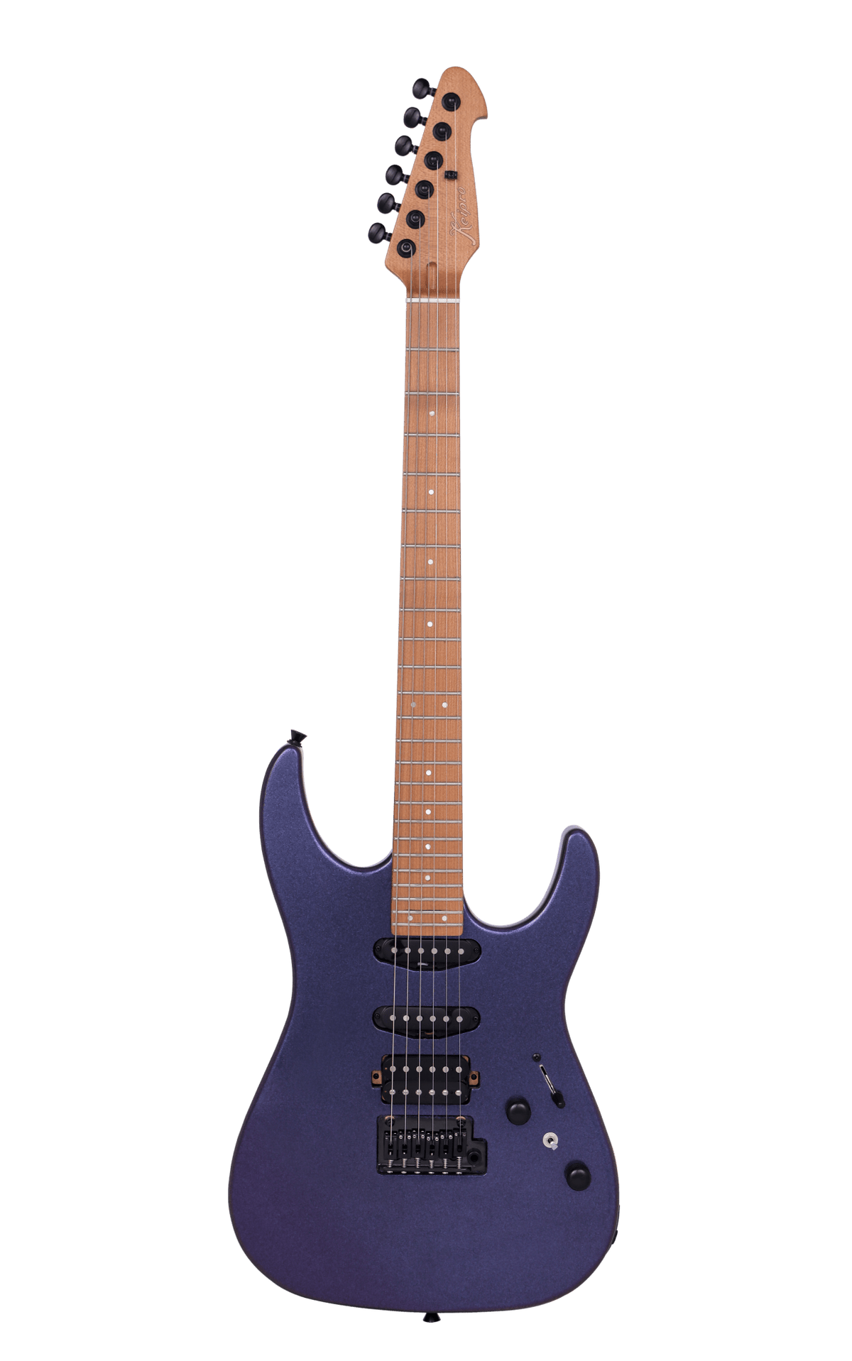 Keipro Modern Purple Electric Guitar - Richards Guitars Of Stratford Upon Avon